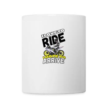 Motorcycle Lifestyle / Motorcycle / Motorcycles biker - Mug - white - Front
