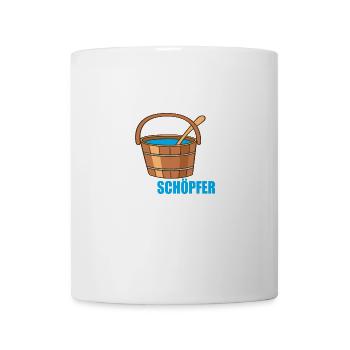 Aus dem Weg der Schöpfer kommt - Tasse - Weiß - Vorne