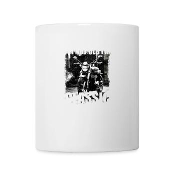Motorrad i m not old I m classic - Tasse - Weiß - Vorne