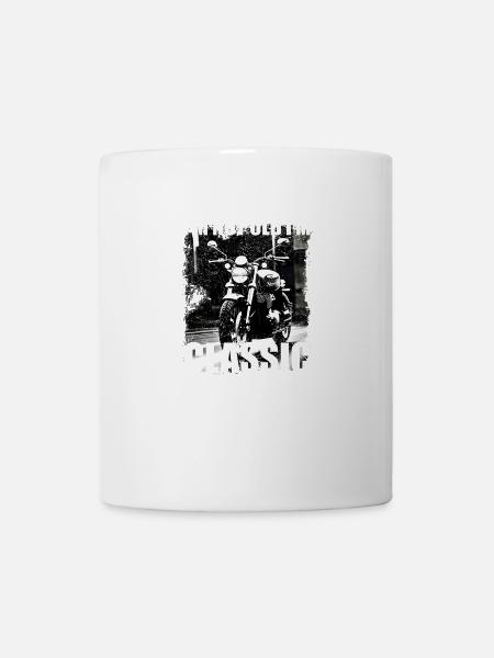 Motorrad i m not old I m classic - Tasse - Weiß