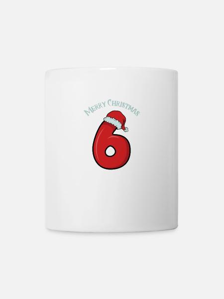 Joyeux Noël Année 6 - Mug blanc - blanc