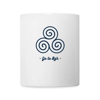 Triskell Profond - Mug blanc - blanc - Devant