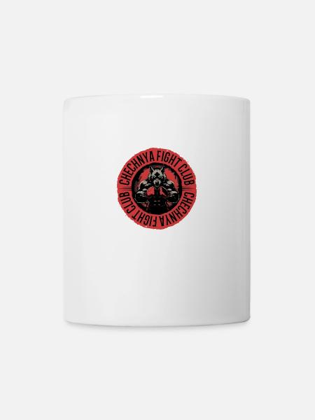 Tchétchénie Fight Club Sport Boxe MMA Arts martiaux - Mug blanc - blanc