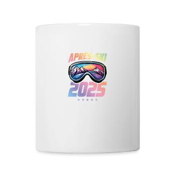 Après-ski 2025 Multicolore - Mug blanc - blanc - Devant