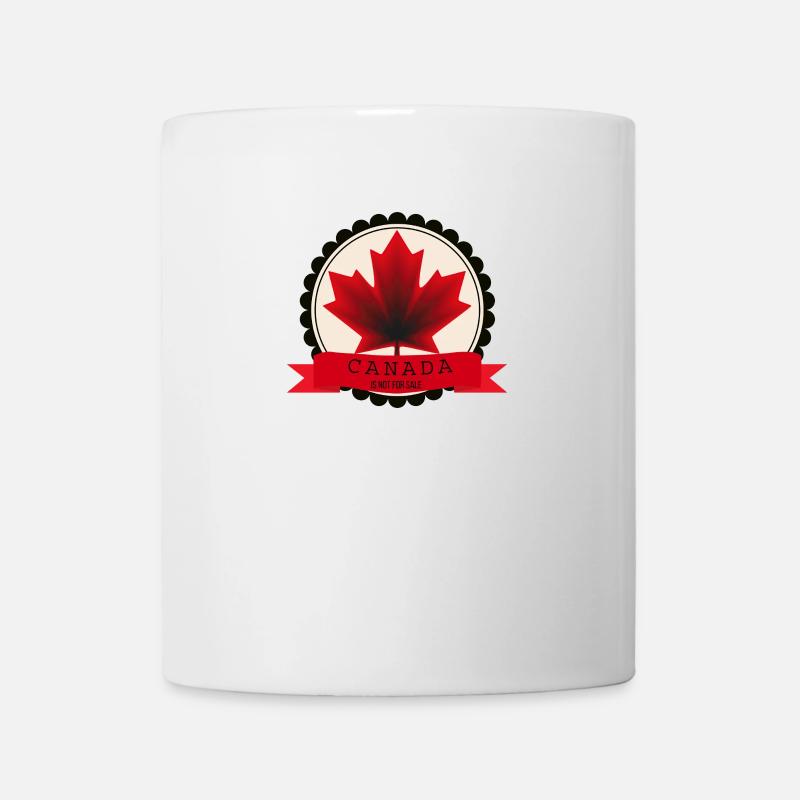Canada is not for sale - Tasse - Weiß