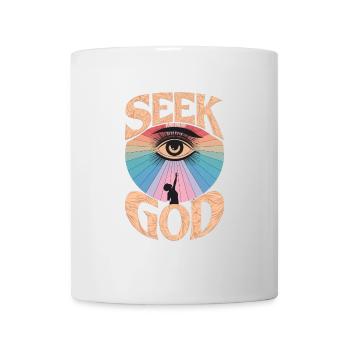 Seek God - Faithful Design - Tasse - Weiß - Vorne
