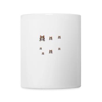 Ce que je fais de mon temps libre siberien - Mug blanc - blanc - Devant