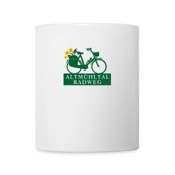 Altmühltal Radweg - Tasse - Weiß - Vorne