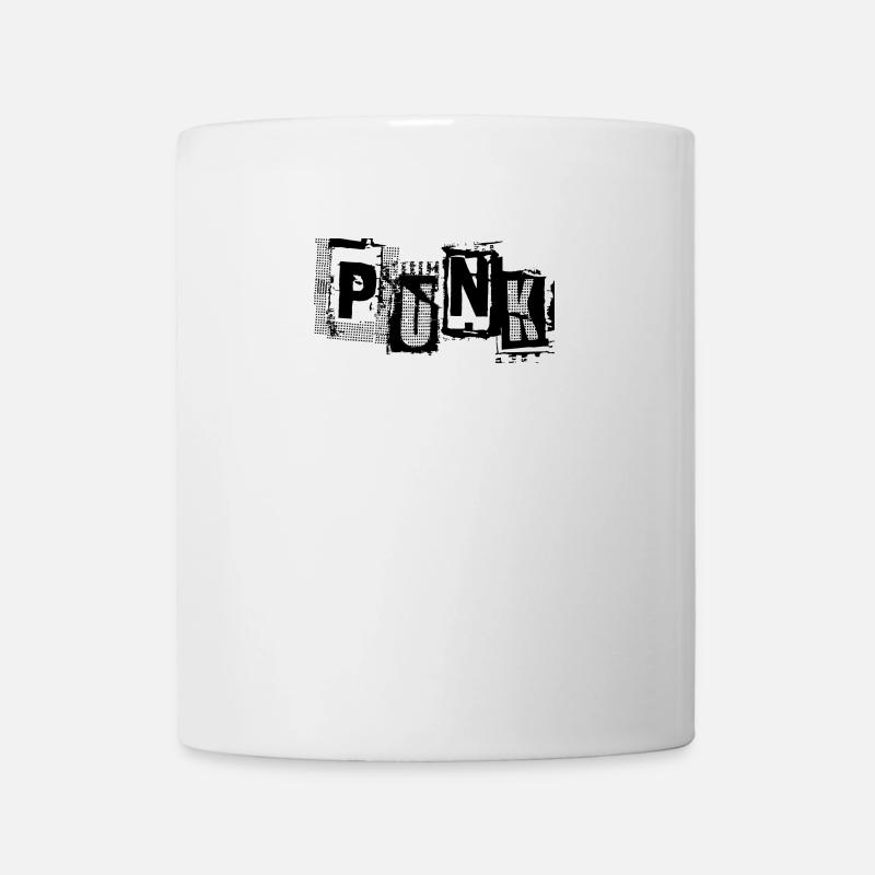 Punk - Tasse - Weiß
