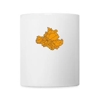 Dresden - Karte - Umriss - Sachsen - Tasse - Weiß - Vorne