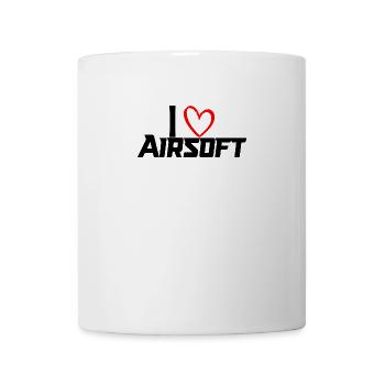 iLoVeAirsoft - Tasse - Weiß - Vorne