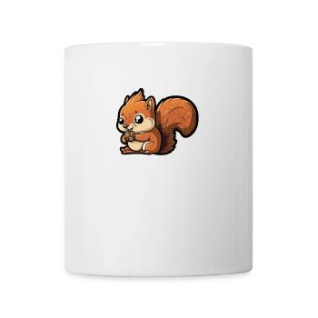 niedliches Eichhörnchen - Tasse - Weiß - Vorne