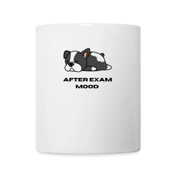 after exam mood - Tasse - Weiß - Vorne