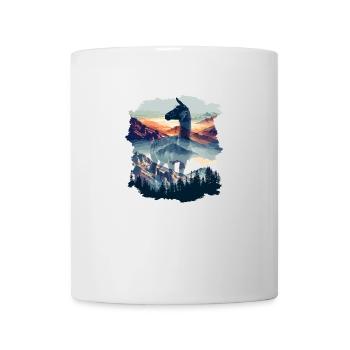 Alpaca Lama Andes South America - Mug - white - Front