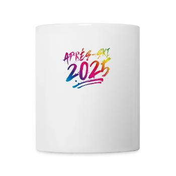 Après-ski 2025 Multicolore - Mug blanc - blanc - Devant