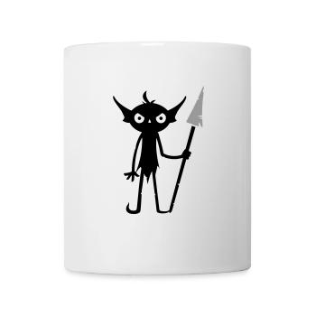 Monstre orc gobelin - Mug blanc - blanc - Devant