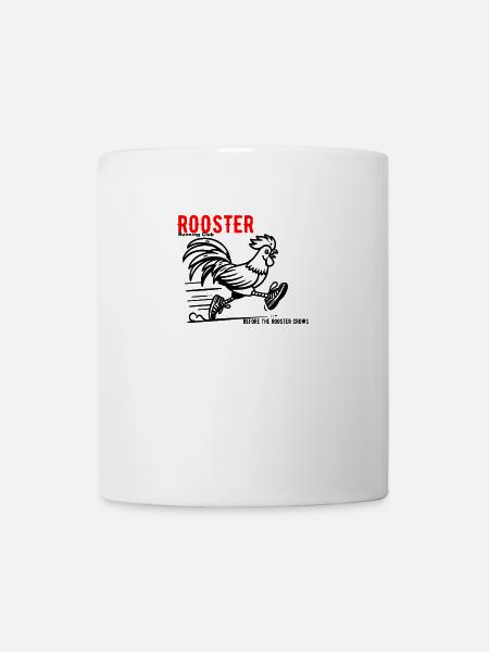 Rooster running club 1 - Tasse - Weiß