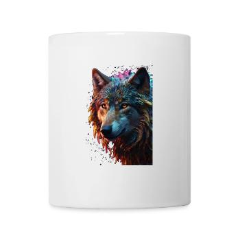 Wolf Wolf Head Predator Gift - Mug - white - Front