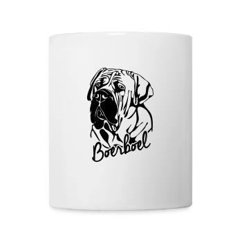BOERBOEL PORTRAIT Chien Wilsigns - Mug blanc - blanc - Devant