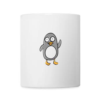 manchot - Mug blanc - blanc - Devant