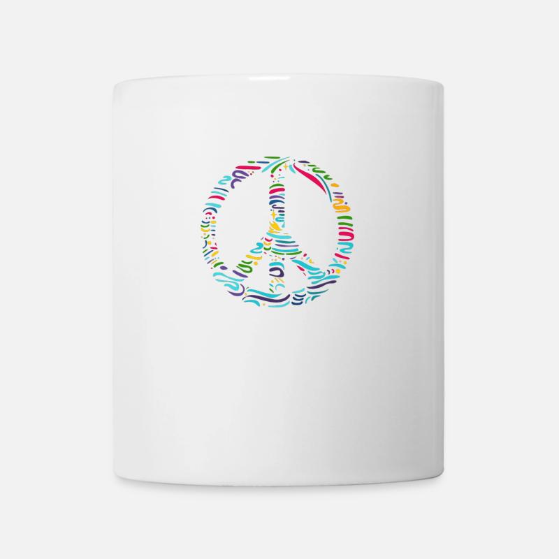 Friede - Tasse - Weiß