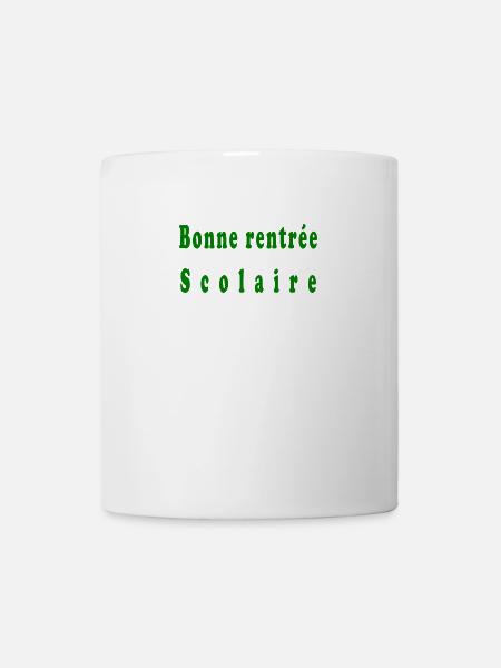 Bonne rentrée scolaire - Mug blanc - blanc