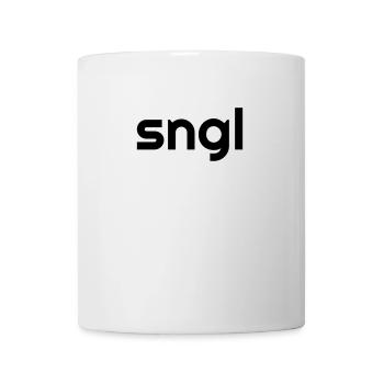 sngl - Tasse - Weiß - Vorne