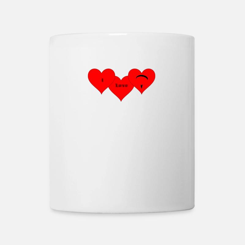 3 Herze - Tasse - Weiß