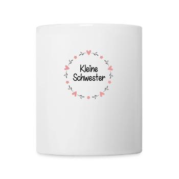 Kleine Schwester - Tasse - Weiß - Vorne
