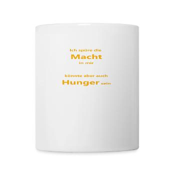 die macht - Tasse - Weiß - Vorne