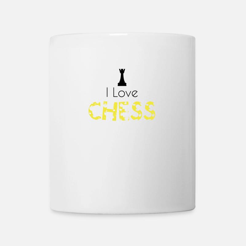 Schach - Tasse - Weiß
