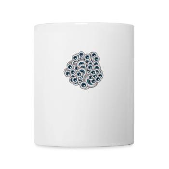 Contact visuel - Mug blanc - blanc - Devant