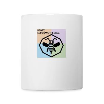 Chérie, sauvez les abeilles - Retten Sie die Bienen - Mug blanc - blanc - Devant