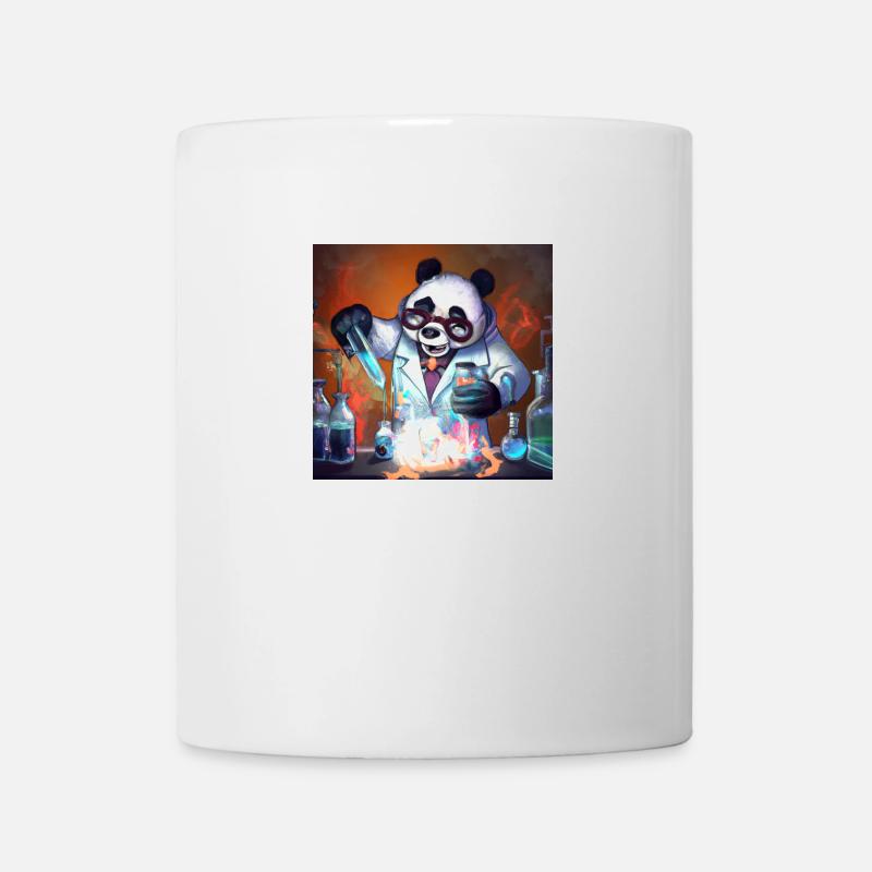 Mad Science Panda - Mug - white