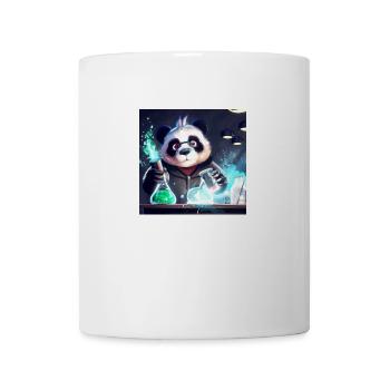 Panda Chemiker - Tasse - Weiß - Vorne