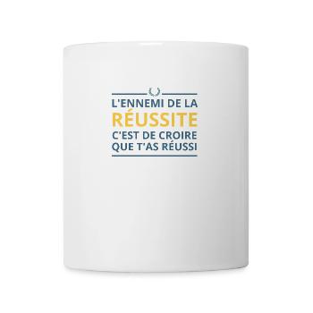 Der Feind des Erfolgs - Tasse - Weiß - Vorne