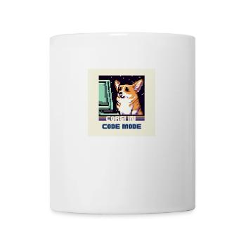 Corgi in Code Mode - Mug - white - Front