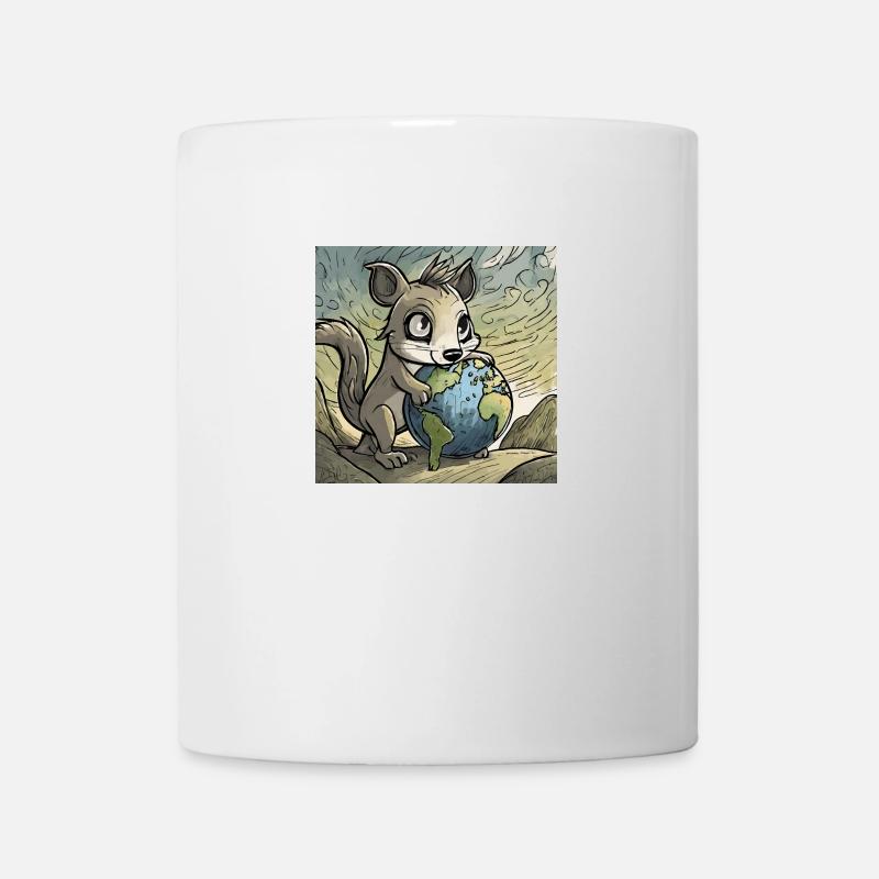 Conception d’anime mignon - Mug blanc - blanc