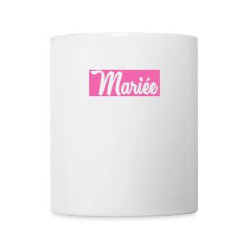 FUTURE MARIEE. EVJF. MARIEE. TEAM. TEAM MARIEE - Mug blanc - blanc - Devant