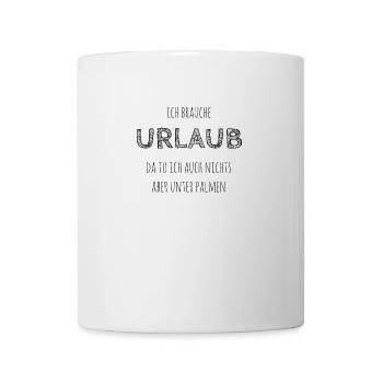 J’ai besoin de vacances - Mug blanc - blanc - Devant