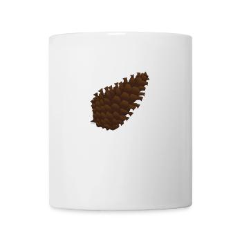 cône - Mug blanc - blanc - Devant