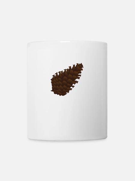 Kegel - Tasse - Weiß
