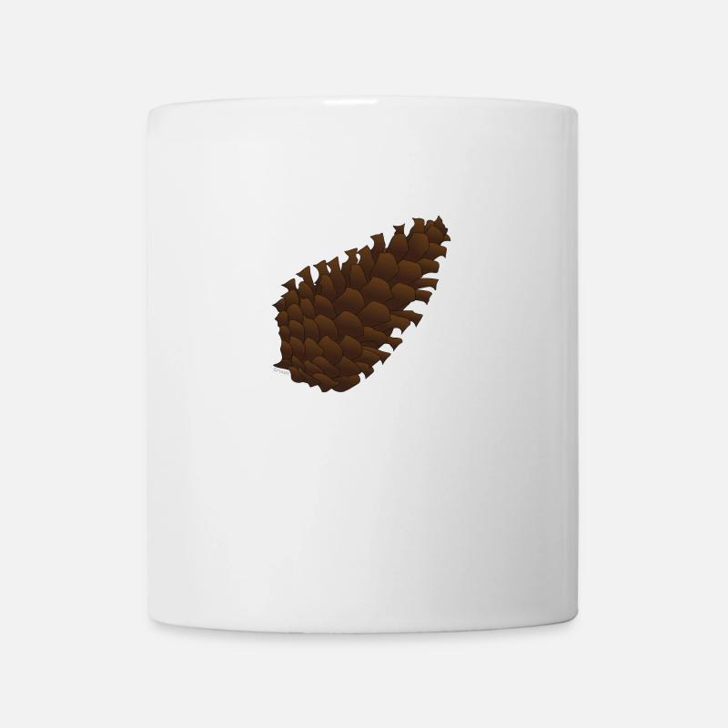 Kegel - Tasse - Weiß