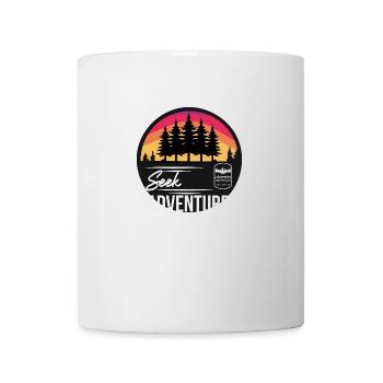 Cherchez l’aventure - Mug blanc - blanc - Devant