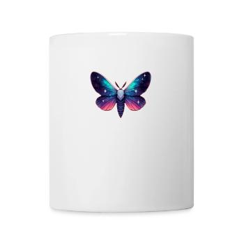 Galaxy Moth - Cosmic Space Themed Fantasy - Mug - white - Front