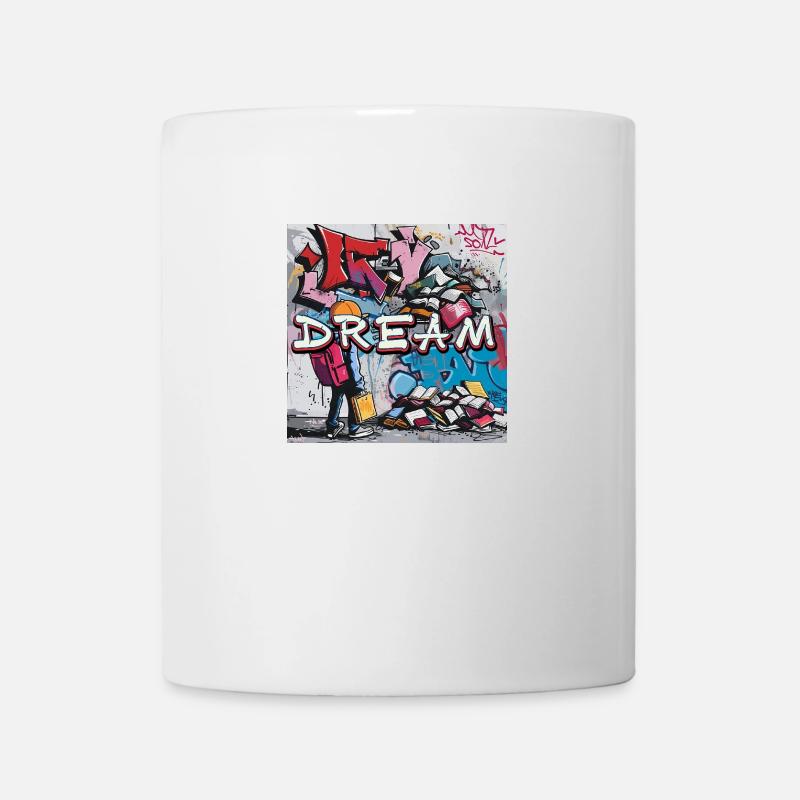 Dream Graffiti - Tasse - Weiß