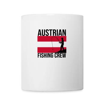 Chemise autrichienne de pêcheur - Mug blanc - blanc - Devant
