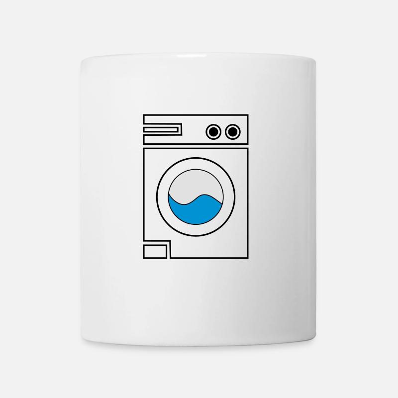 lave-linge - Mug blanc - blanc