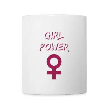 Girl power feminism - Mug - white - Front