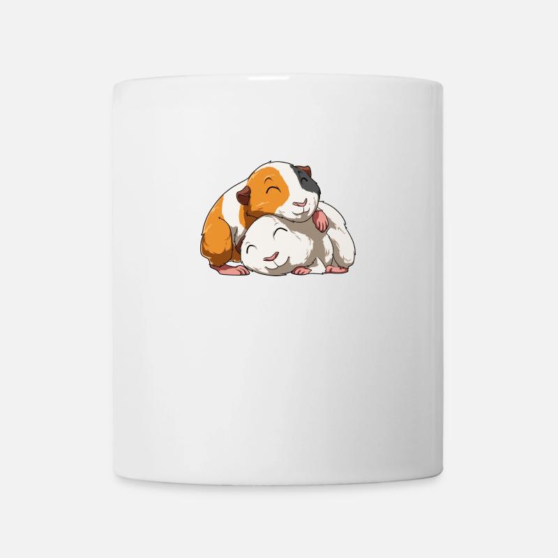 Guinea pig couple - Mug - white